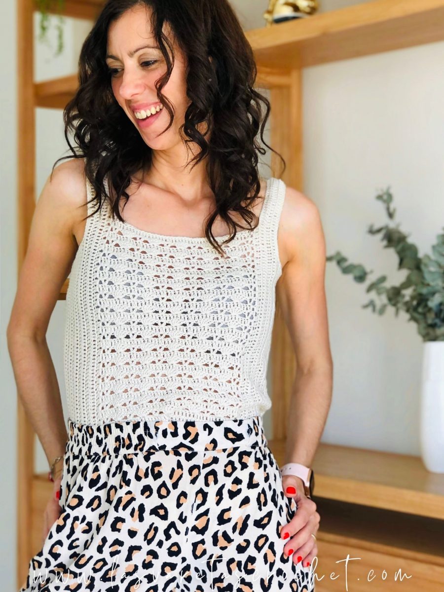 Curso Online de Crochet: Aprendé a Tejer un Top con tus Medidas - Top Ariele