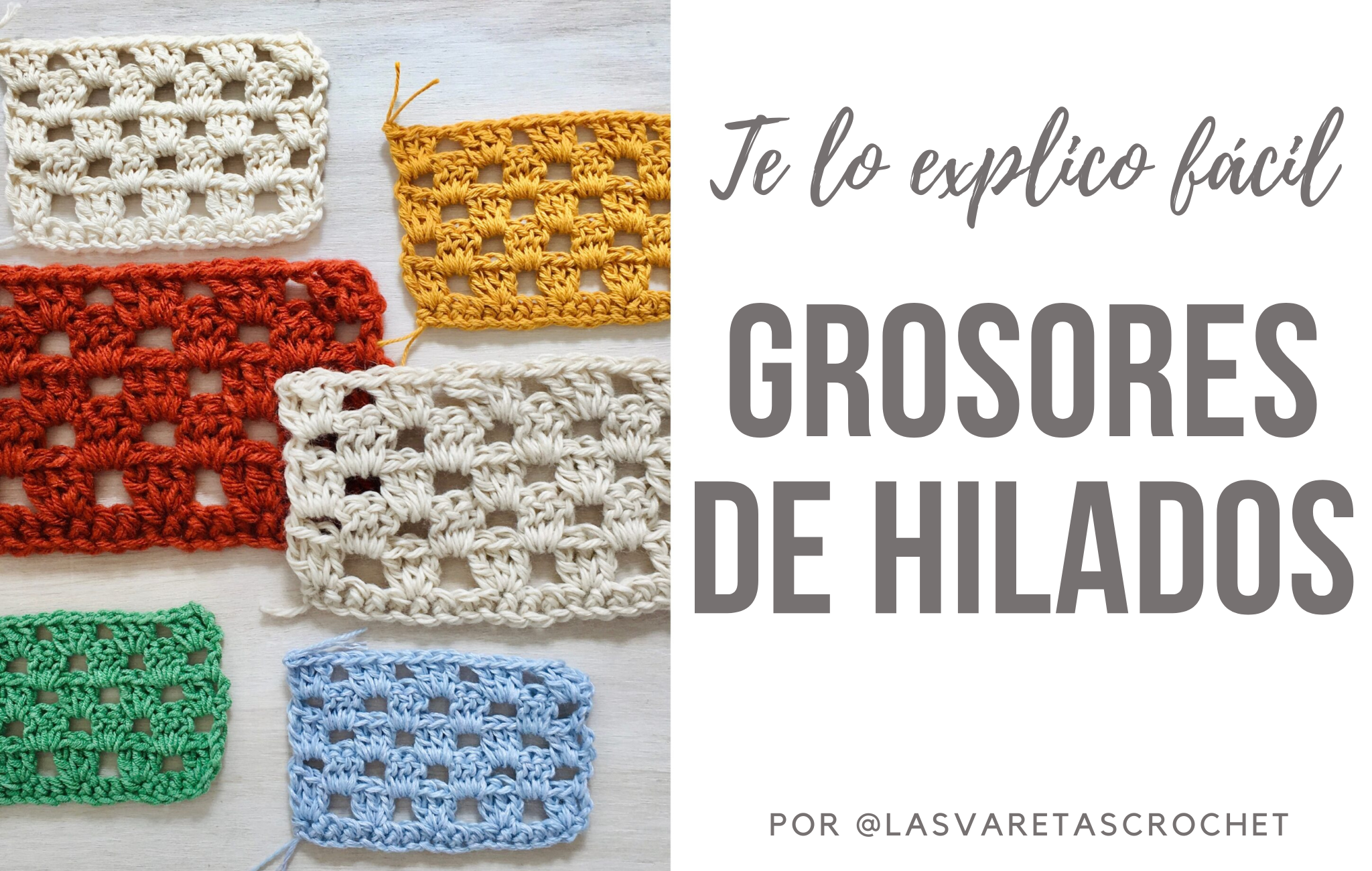 Grosores de Hilados