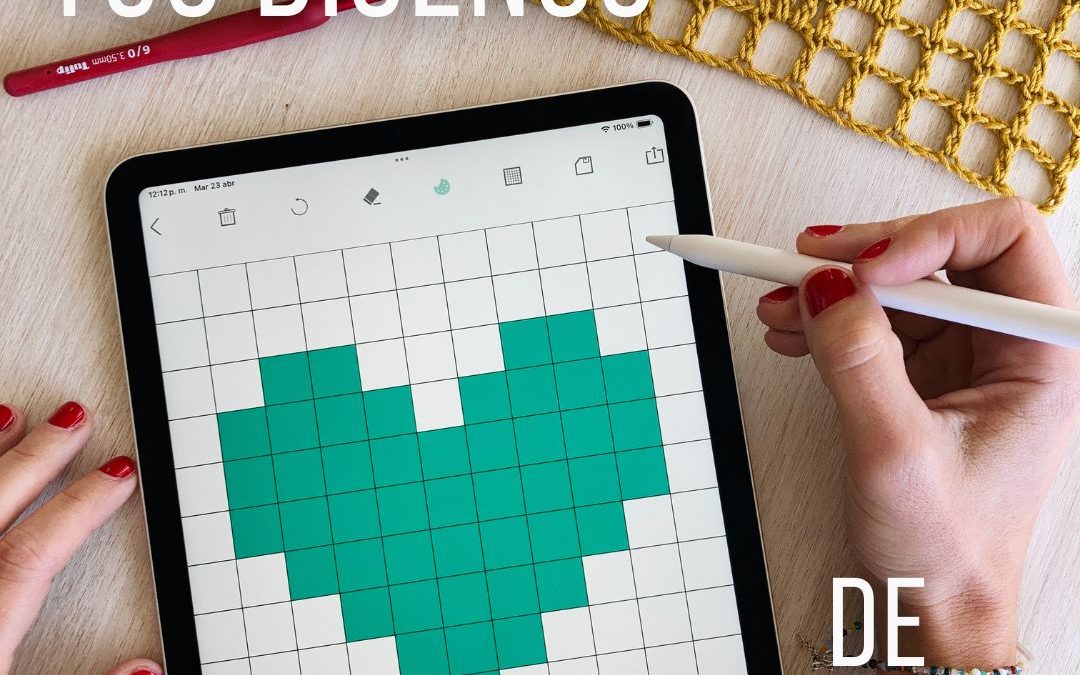 Creá tus propios Diseños de Filet Crochet