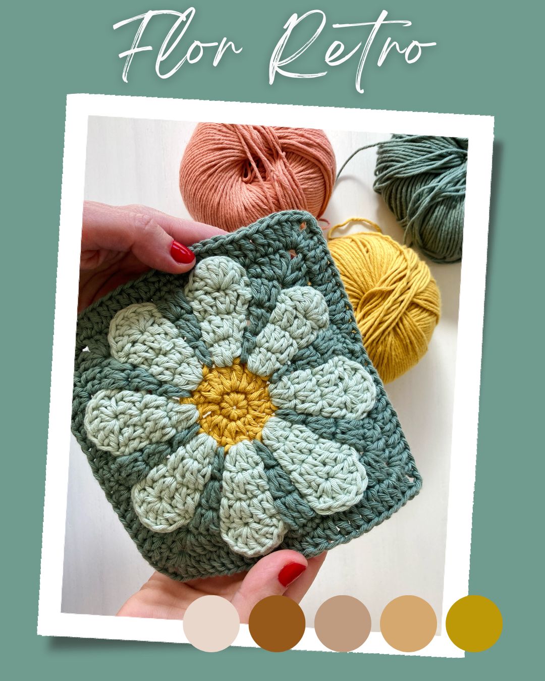 Flor Retro – Biblioteca de Grannys Vol. 1
