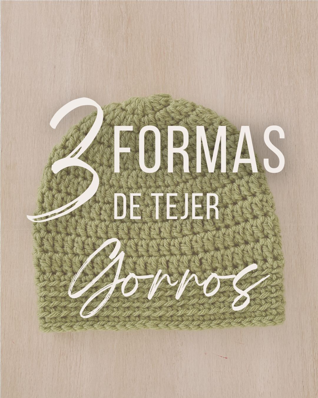 3 Formas de Tejer Gorros