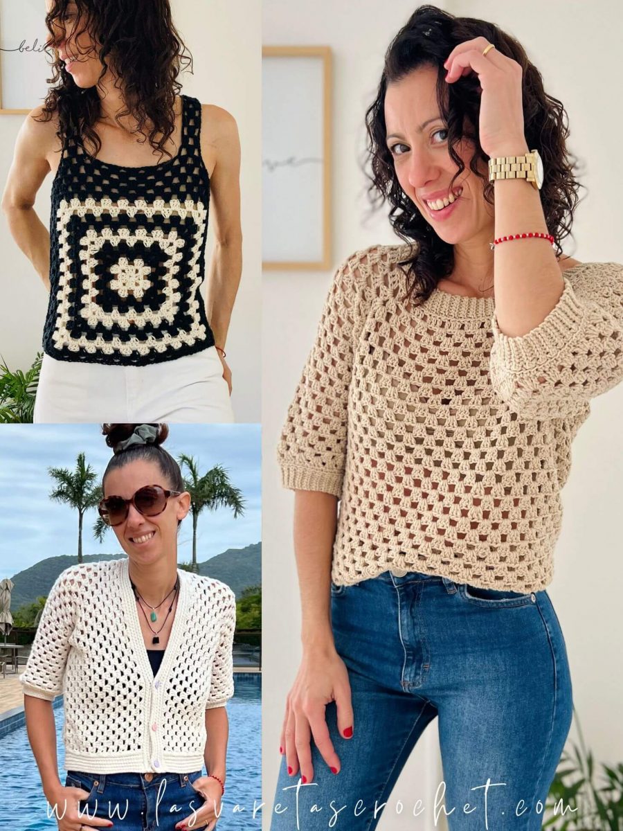Curso Online - Prendas a Crochet: Tejidos con Punto Granny