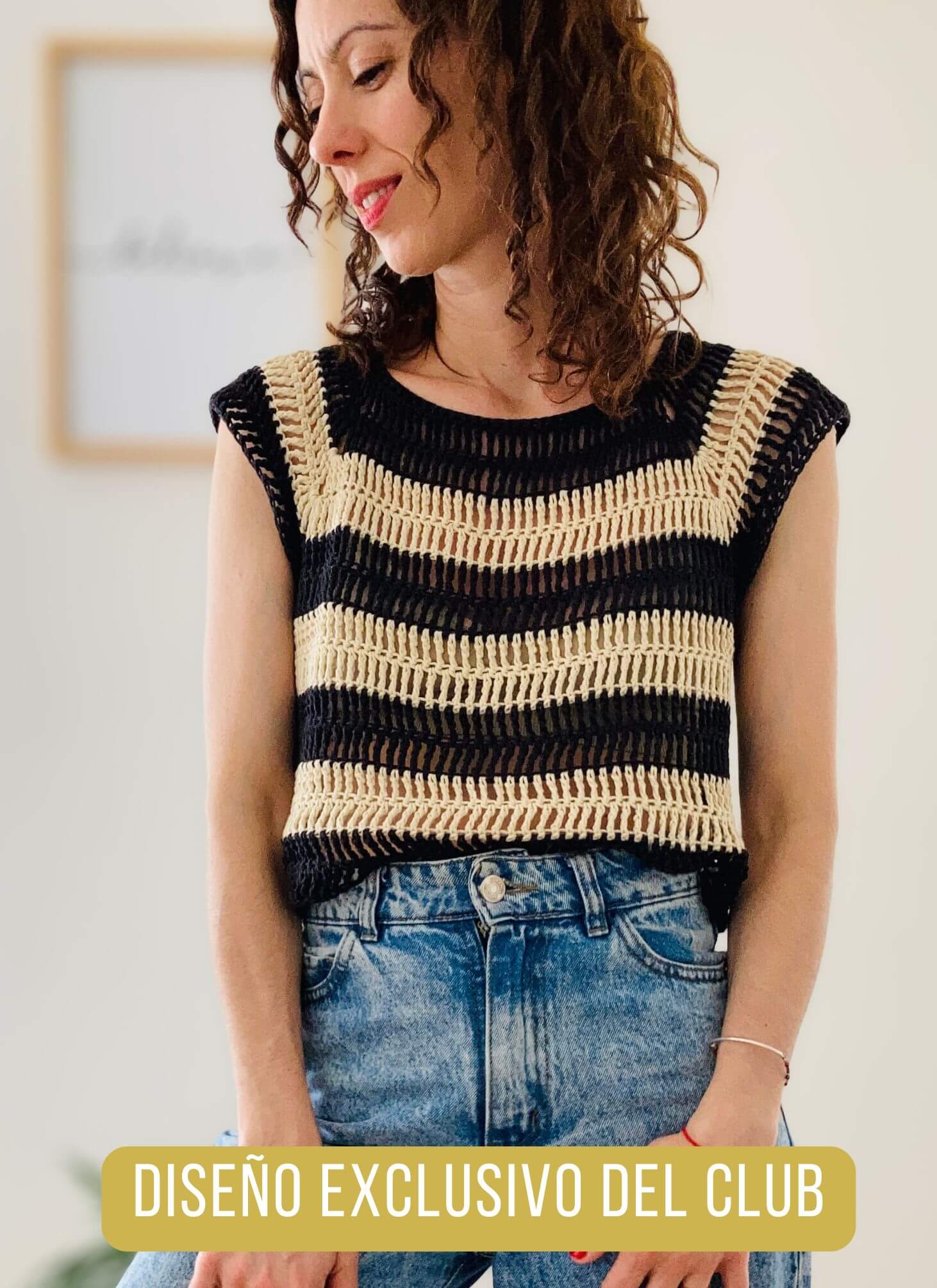 Remera de Verano - Técnica Top Down con Canesú Ranglan