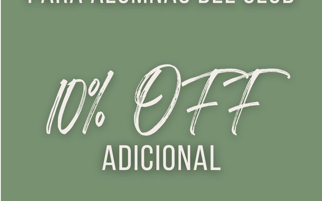 Cupón de descuento Exclusivo