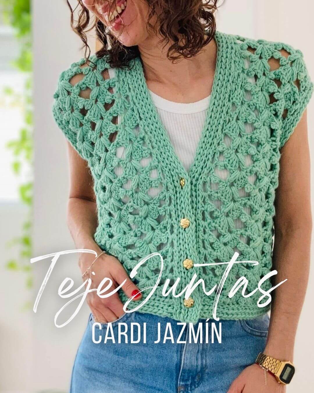 CÁRDIGAN JAZMÍN – Clases 1 a 15