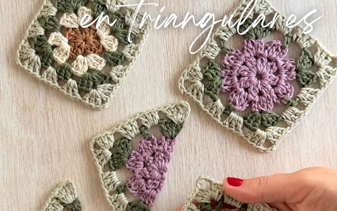 MASTERCLASS: Transformá Grannys Cuadrados en Triangulares
